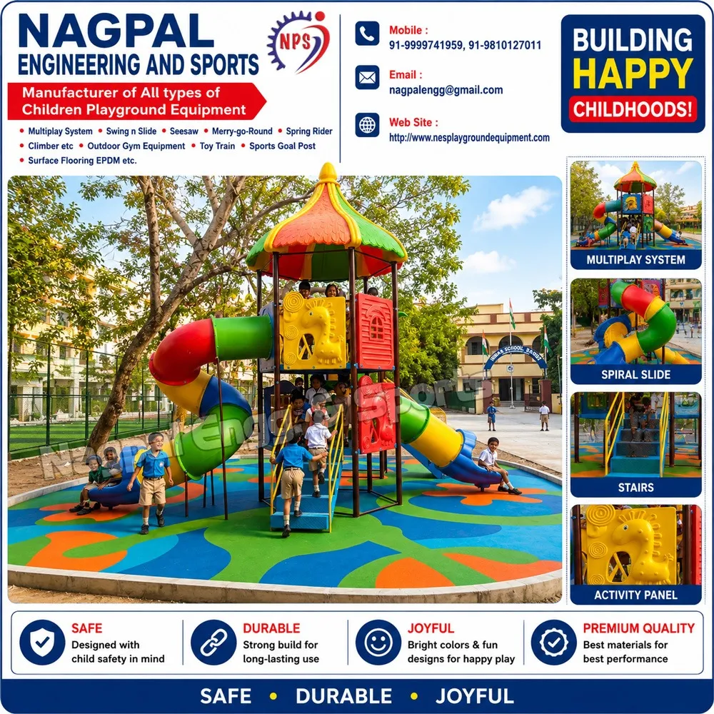Leading Playground Equipment Manufacturer and Supplier in Lucknow, Uttar Pradesh