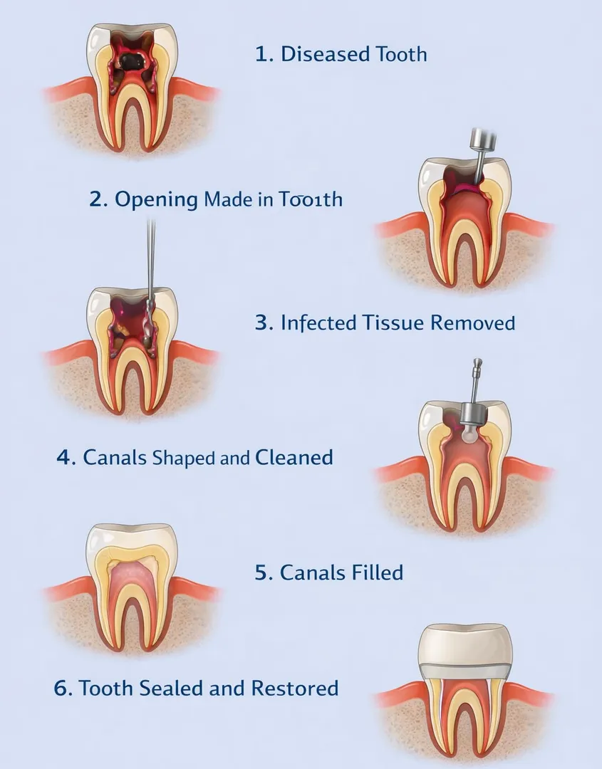 Myths and Facts About Root Canal Treatment.