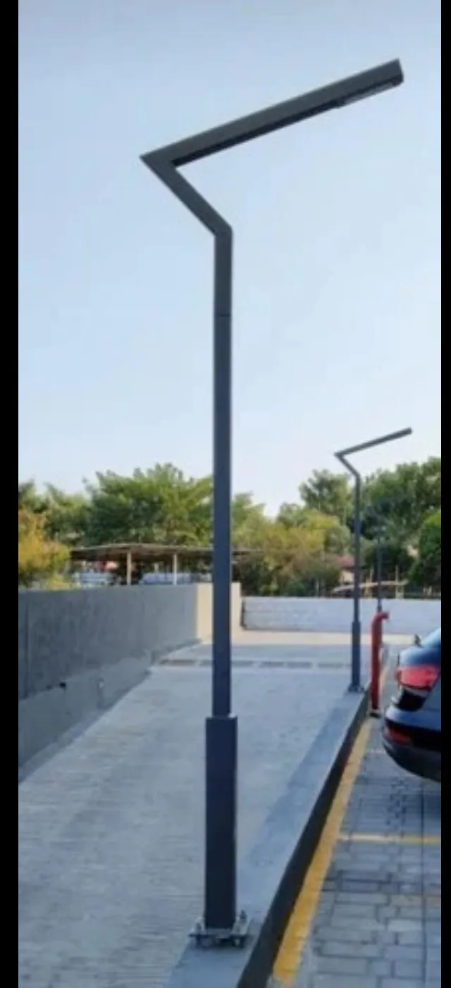 Modern 6-Meter Square Architectural Lighting Pole in Nagpur