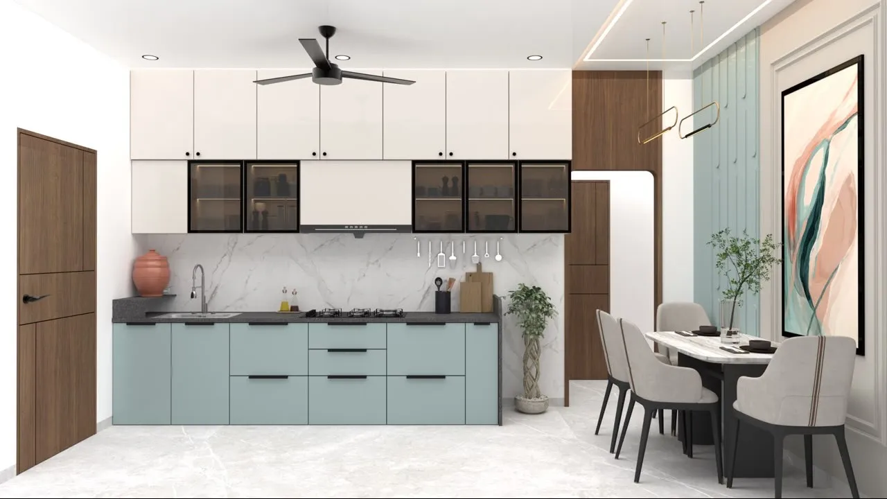 Modular Kitchen by Meraki Interiors | Modern, Functional & Stylish Kitchen Designs