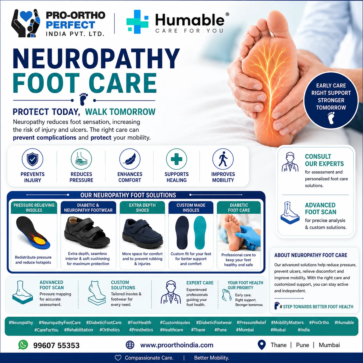 🦶 Neuropathy Foot Care | Protect Every Step