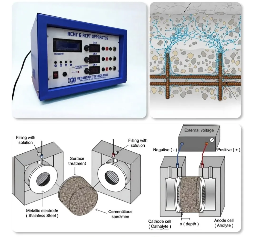 Concrete Durability Testing Equipment Manufacturer in India Vedantrik Technologies
