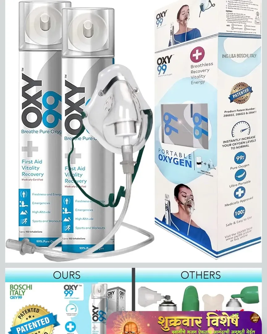 Portable Small Oxygen – Traveling Small 9 LTR Oxizen Available in Kalwa West