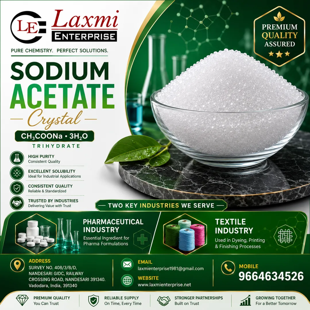 Lean Manufacturing, Six Sigma and Operational Excellence in Sodium Acetate Manufacturing