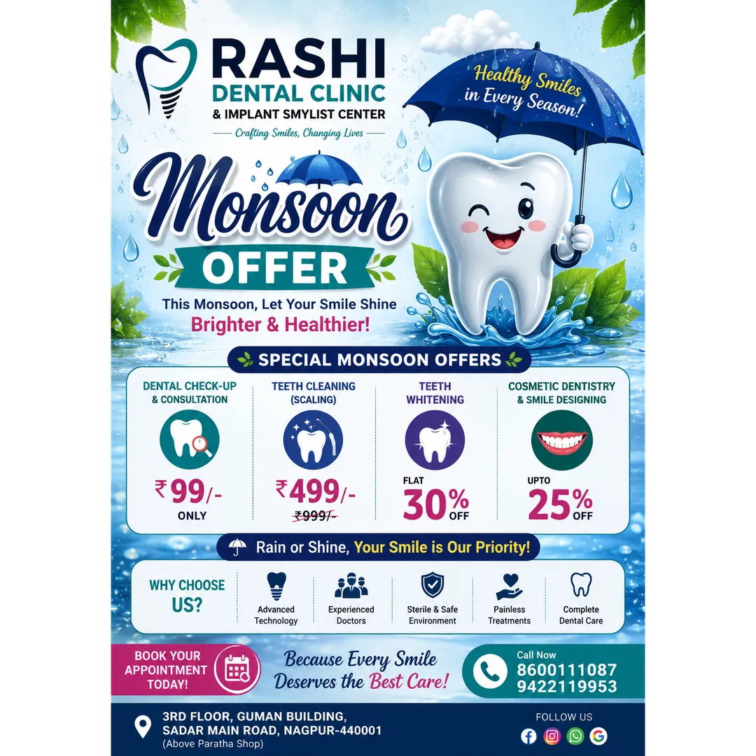 π¦οΈ MONSOON OFFER IS HERE! π¦·β¨