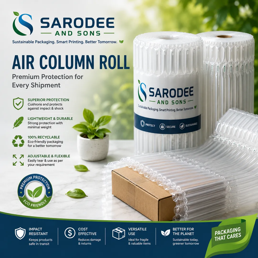 Air Column Roll – The Smart Choice for Safe and Eco-Friendly Packaging