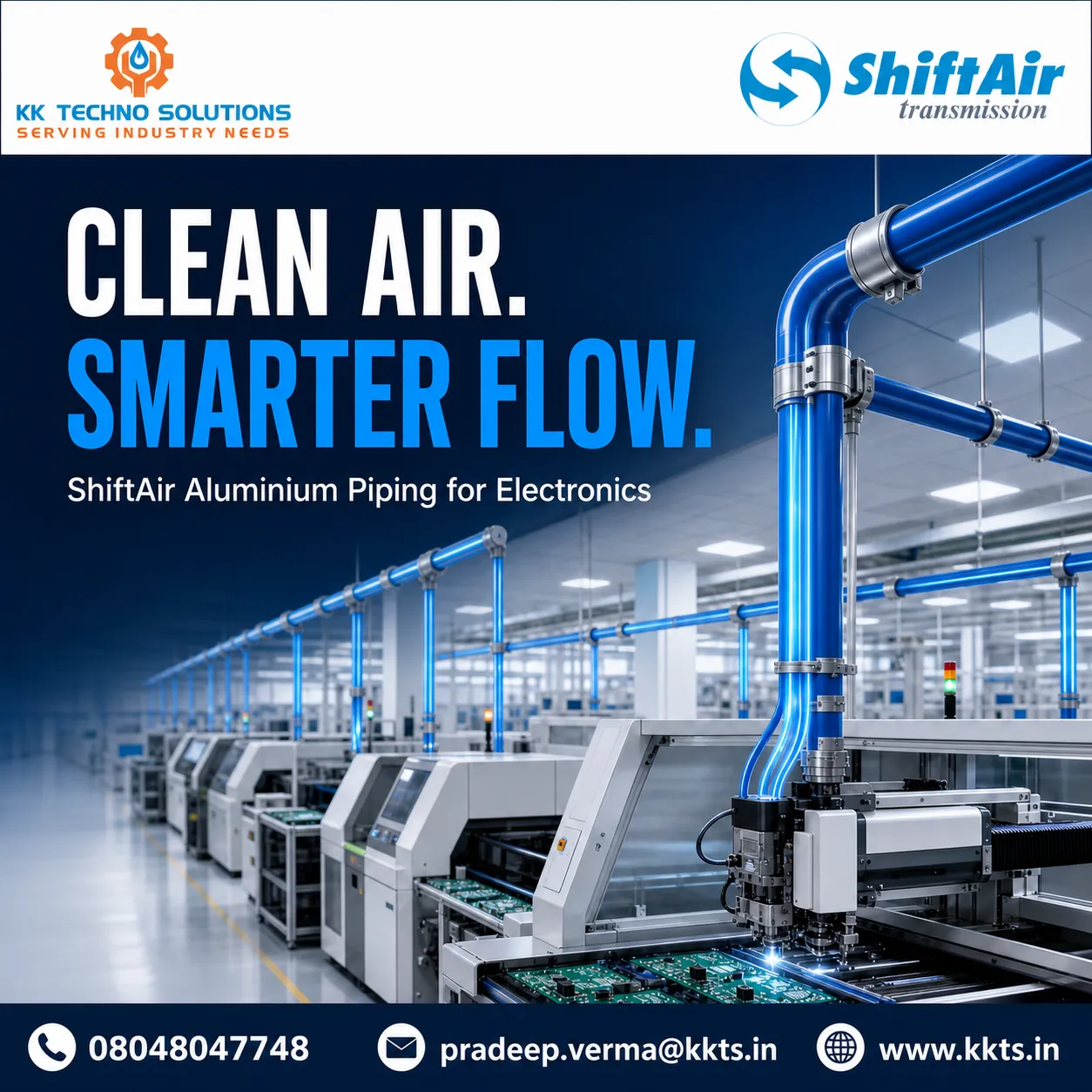 Reducing Compressed-Air Leaks in Electronics Manufacturing