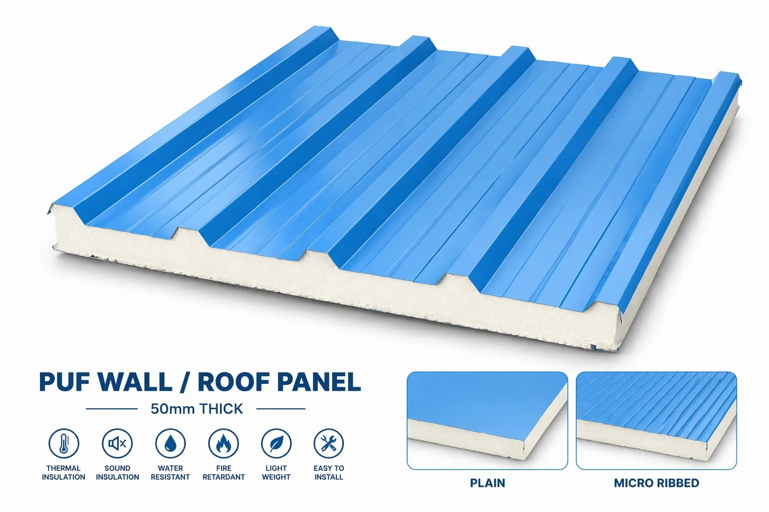 Puf Panel Sheet supplier in vadodara