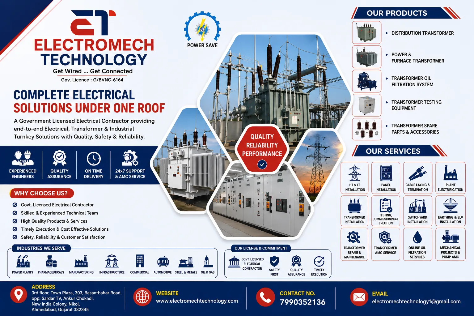 Professional Electrical Contractor in India | Industrial Electrical & Transformer Solutions