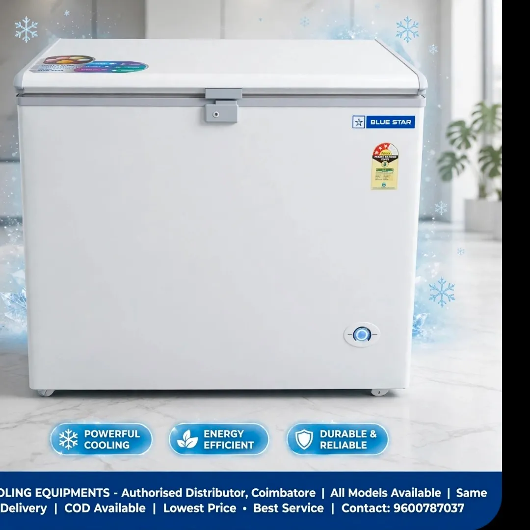 Ndv Cooling Equipments | Blue Star Authorised Commercial Deep Freezer Dealers In Coimbatore