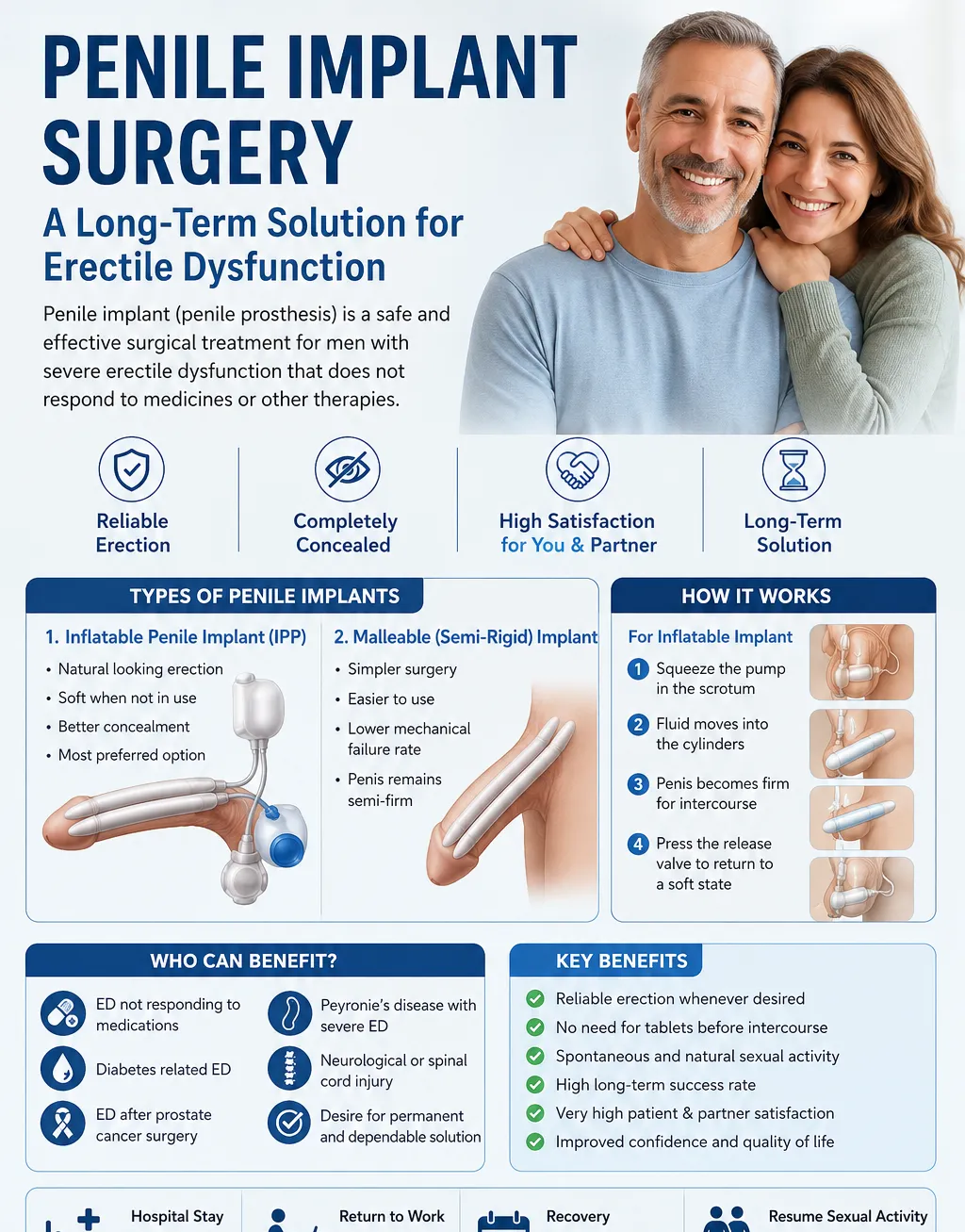 Penile Implant Surgery: A Long-Term Solution for Erectile Dysfunction