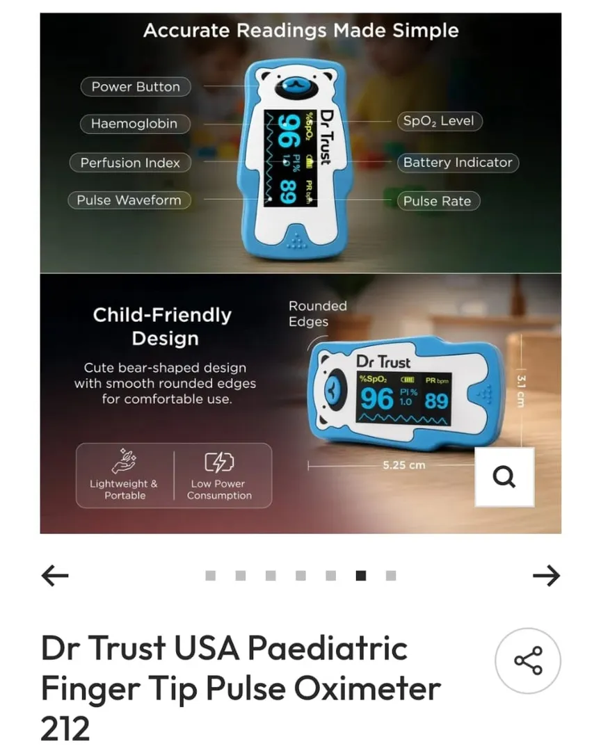 Pediatric Pulse Oximeter – FOR Pediatrics Special Available in Kalwa West Thane