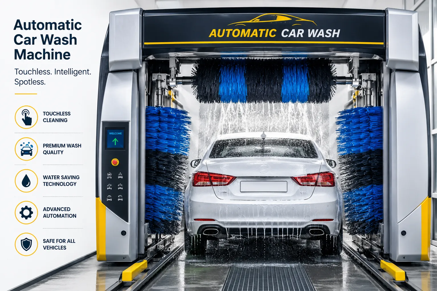 How to Choose an Automatic Car Wash Machine Manufacturer in Coimbatore