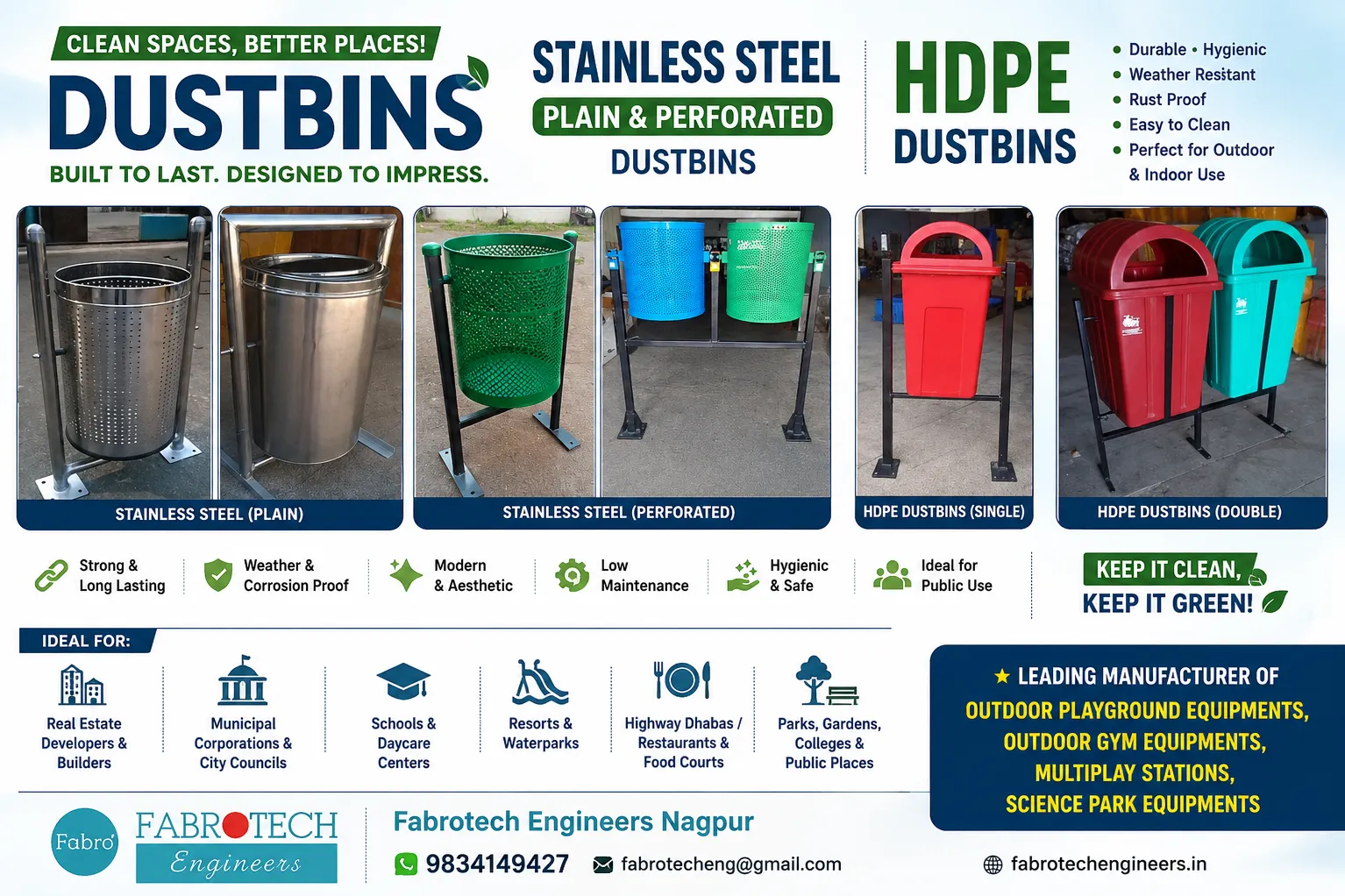 BUILD A CLEANER, GREENER TOMORROW WITH FABROTECH