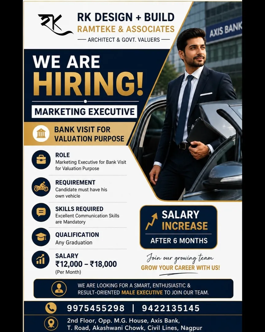 MARKETING EXECUTIVE JOBS IN NAGPUR