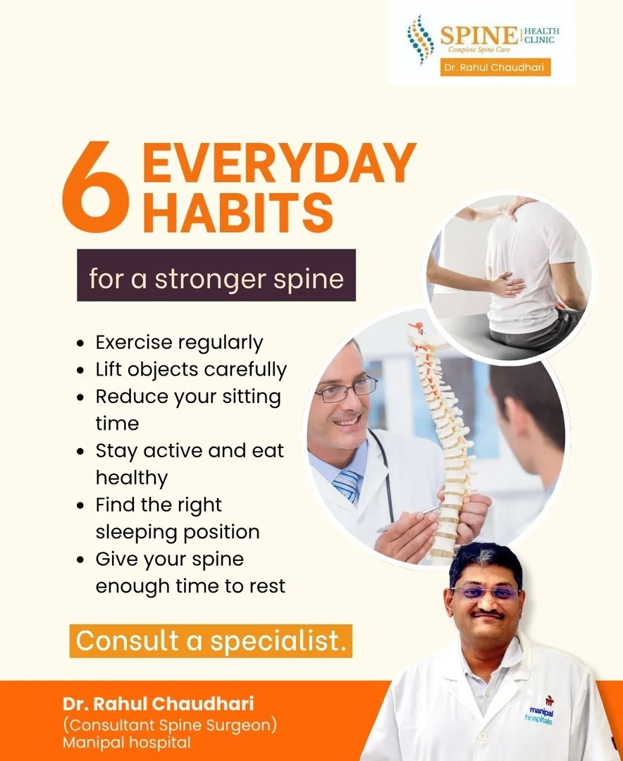 Your spine supports your body every single day.