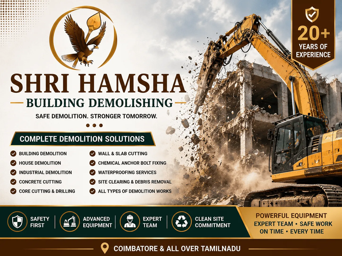 Building Demolisher in Coimbatore