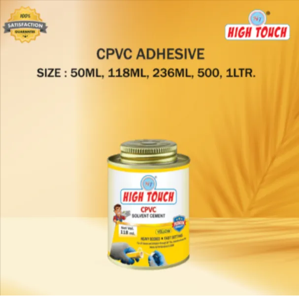 Best CPVC Pipe Adhesive Manufacturer in India for Plumbing & Industrial Applications