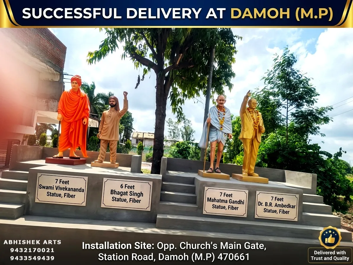 Premium Fiber Statues & Sculpture Manufacturer in India