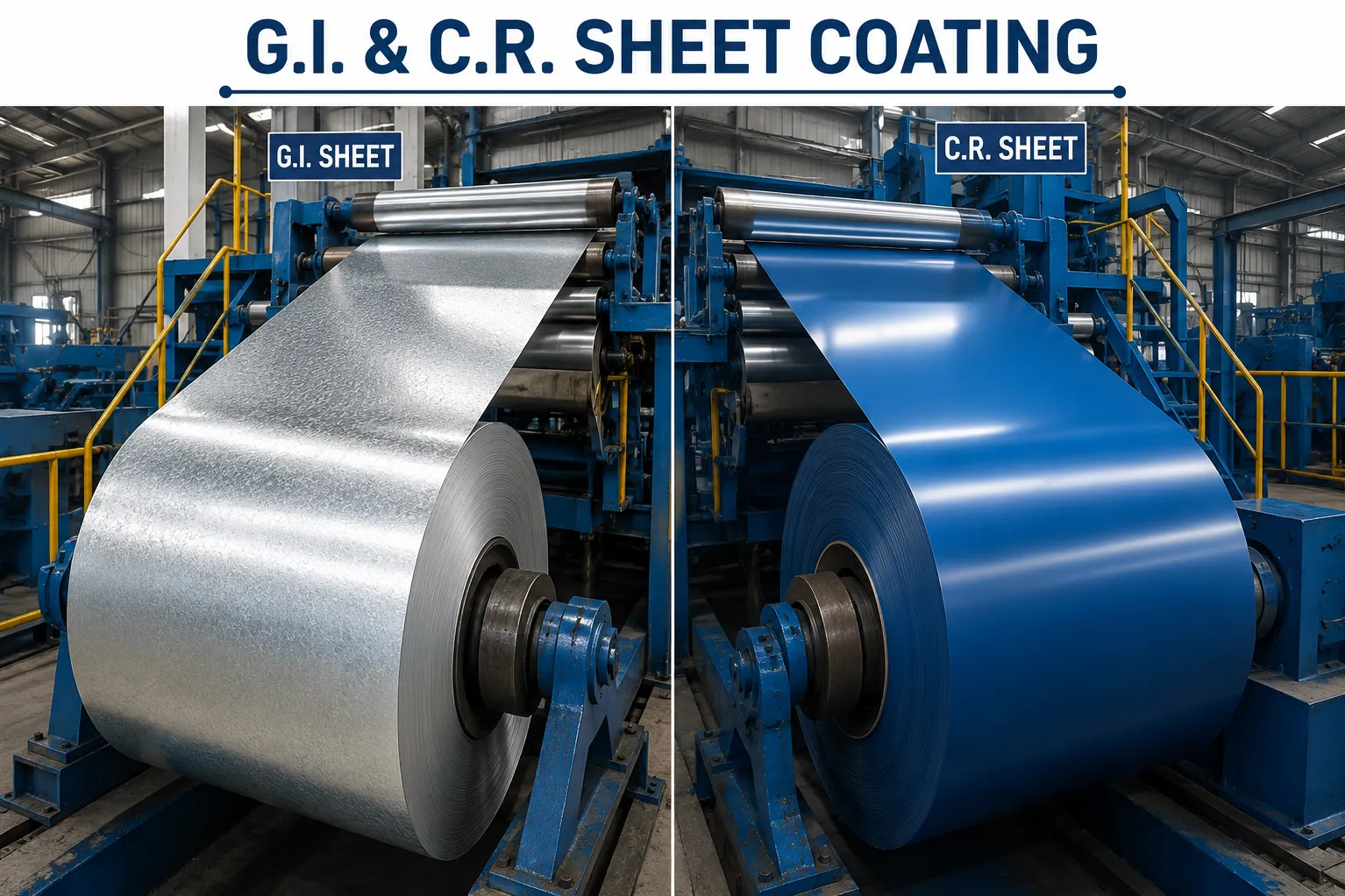 G.I. and C.R. Sheet Coating in Mumbai for Improved Surface Durability and Performance