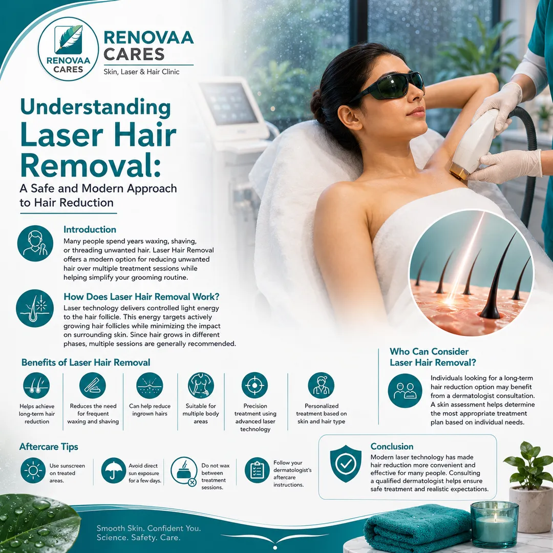 Understanding Laser Hair Removal: A Safe and Modern Approach to Hair Reduction
