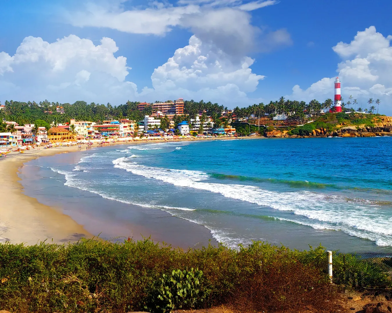 Tourist Places in Kerala
Kovalam
Kovalam Tourism
Famous for its resorts and ayurvedic massage ce...