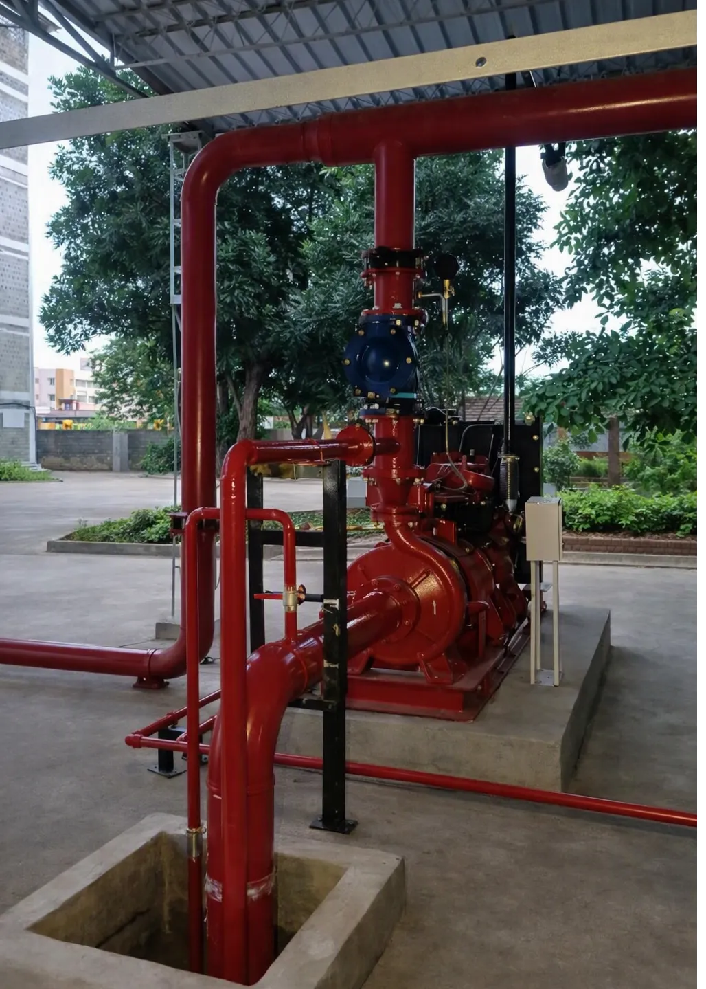 Site Work Update - Fire Pump Installation