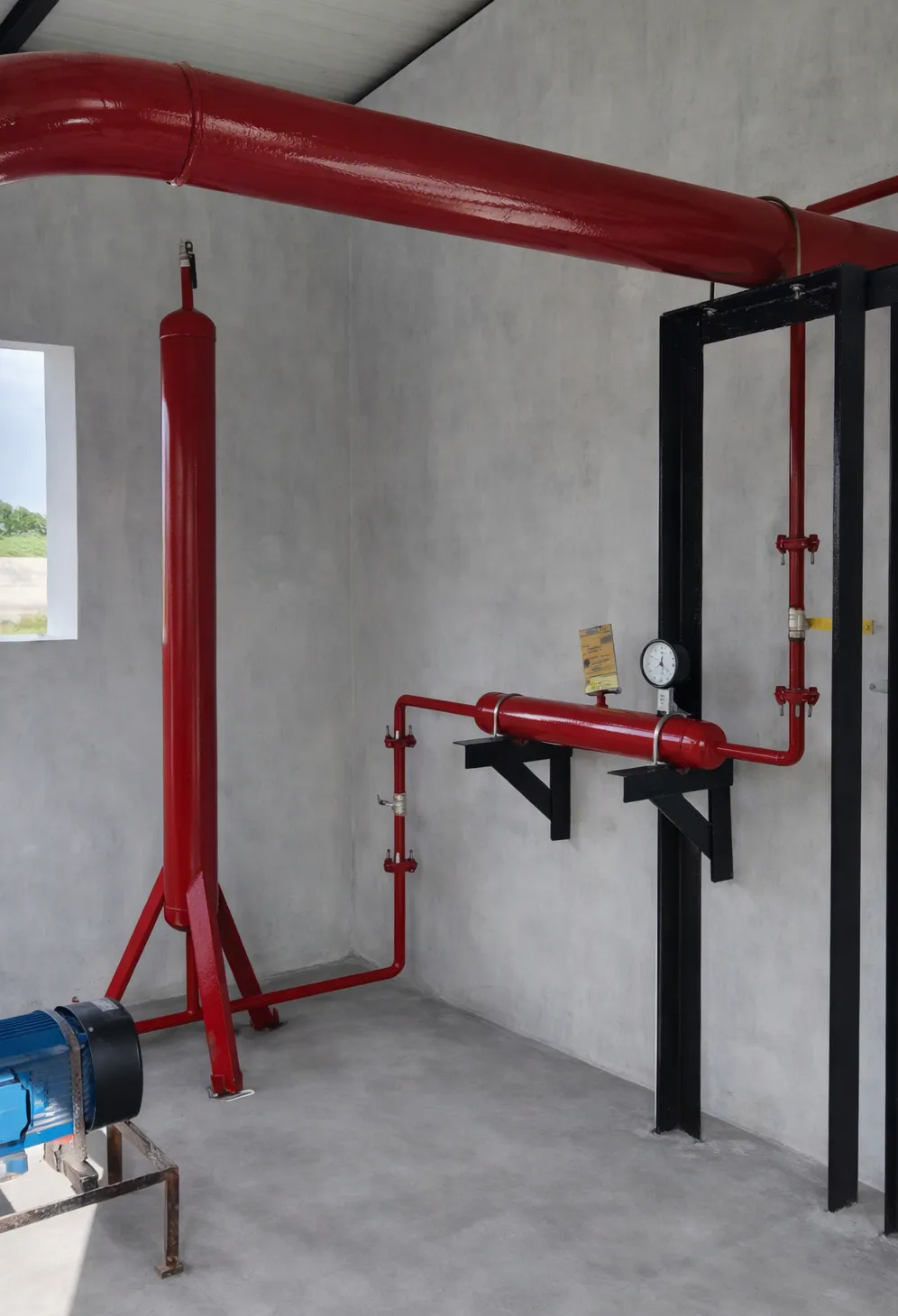 Fire pump room - Site update