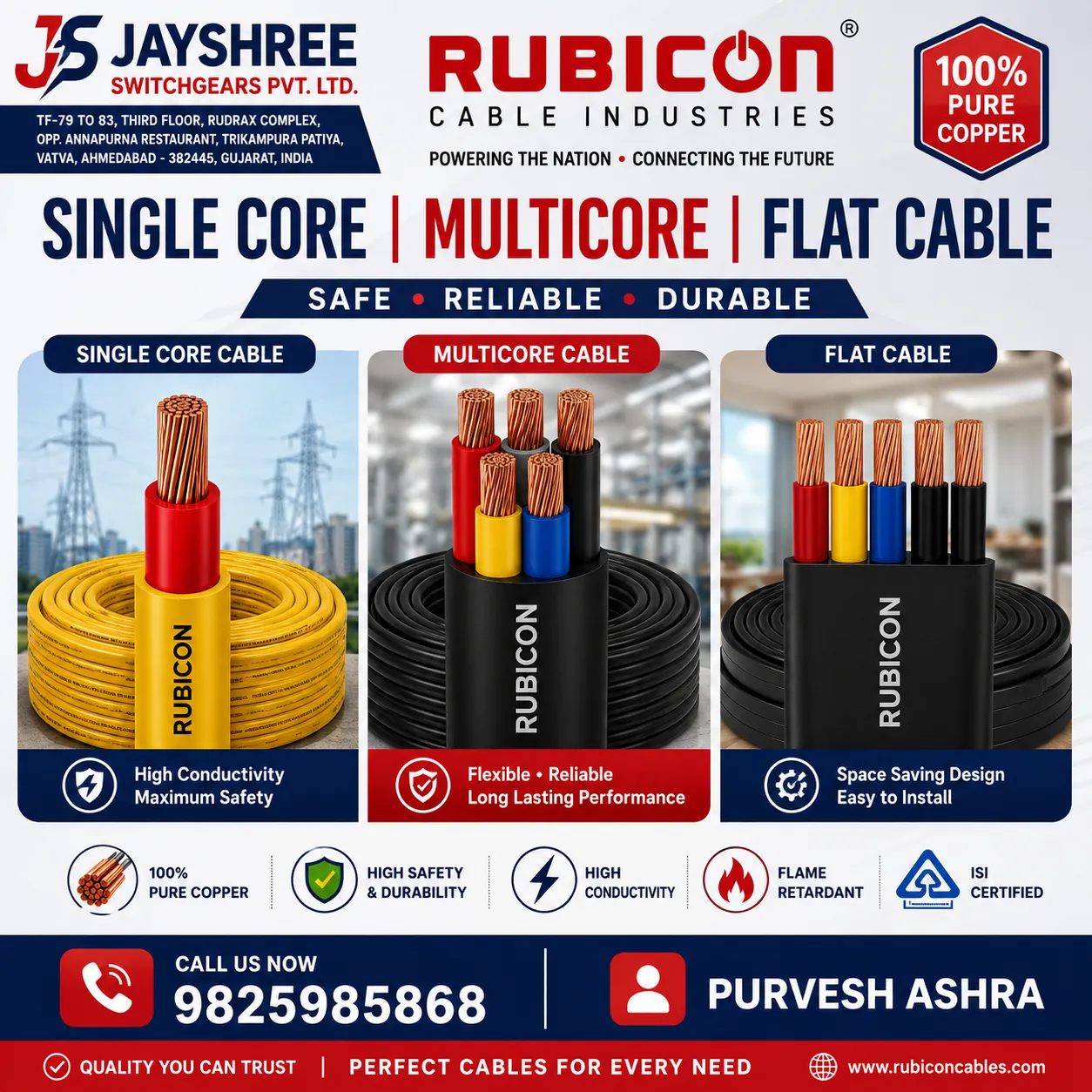RUBICON Cable Single Core Cables,Multicore Cables,Flat Cables
