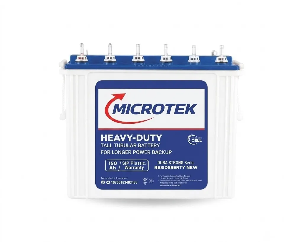 Microtek Dura Strong M2003624TT | 200Ah Inverter Battery with ADC Technology