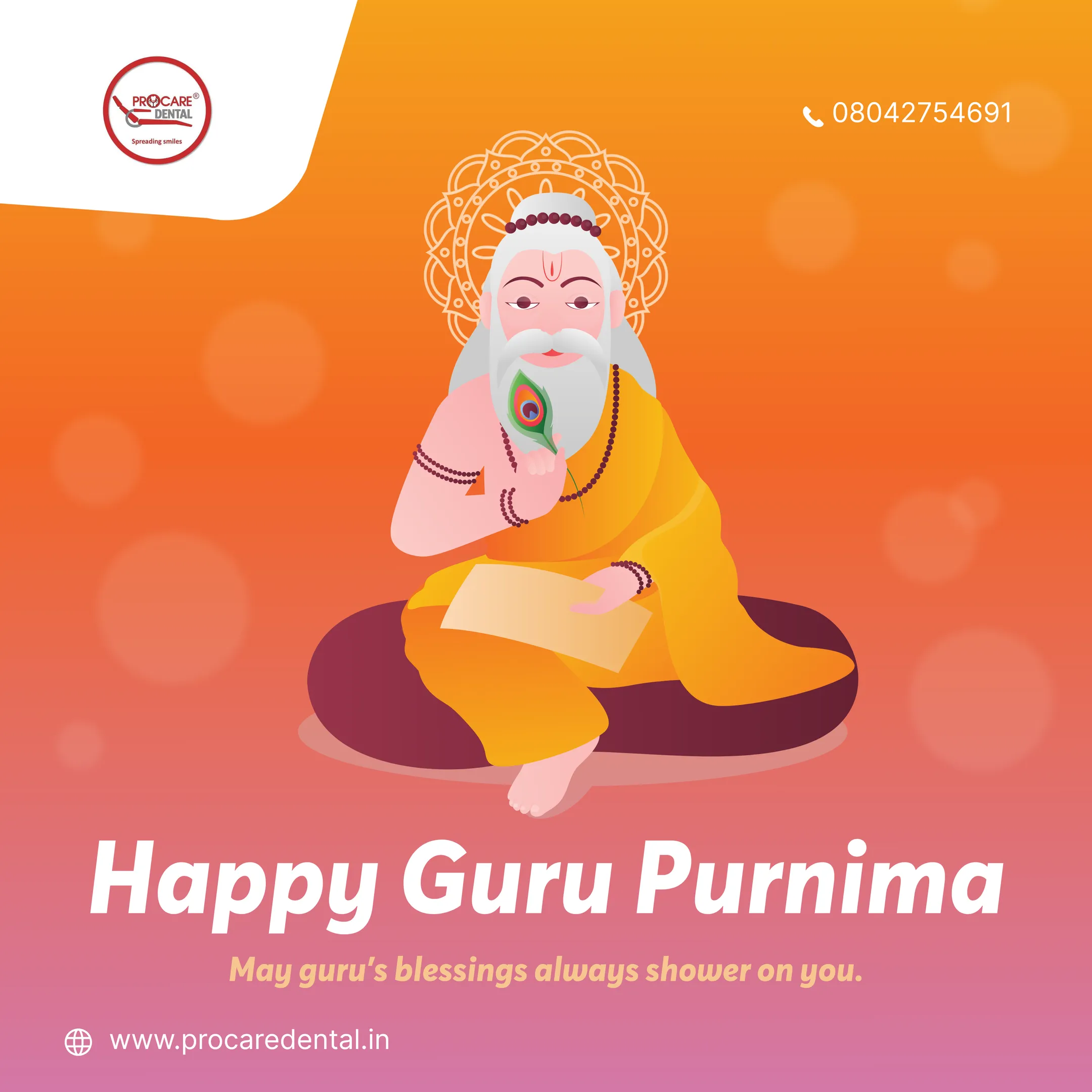 🙏🌕 Happy Guru Purnima! On this sacred day, we express our heartfelt gratitude to all the gurus and...