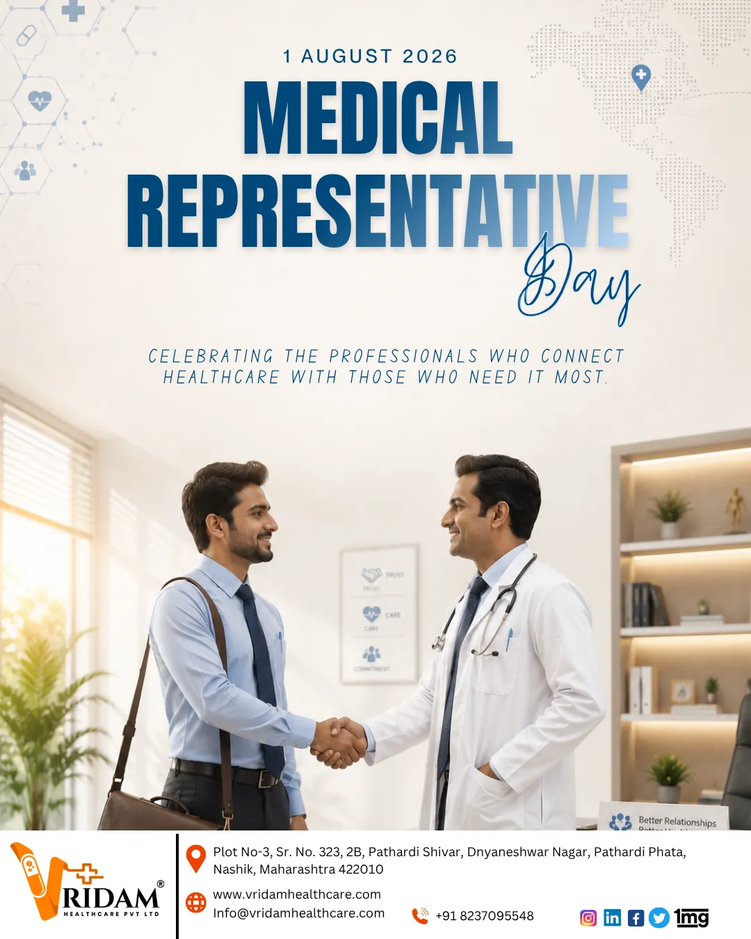 HAPPY MEDICAL REPRESENTATIVE DAY