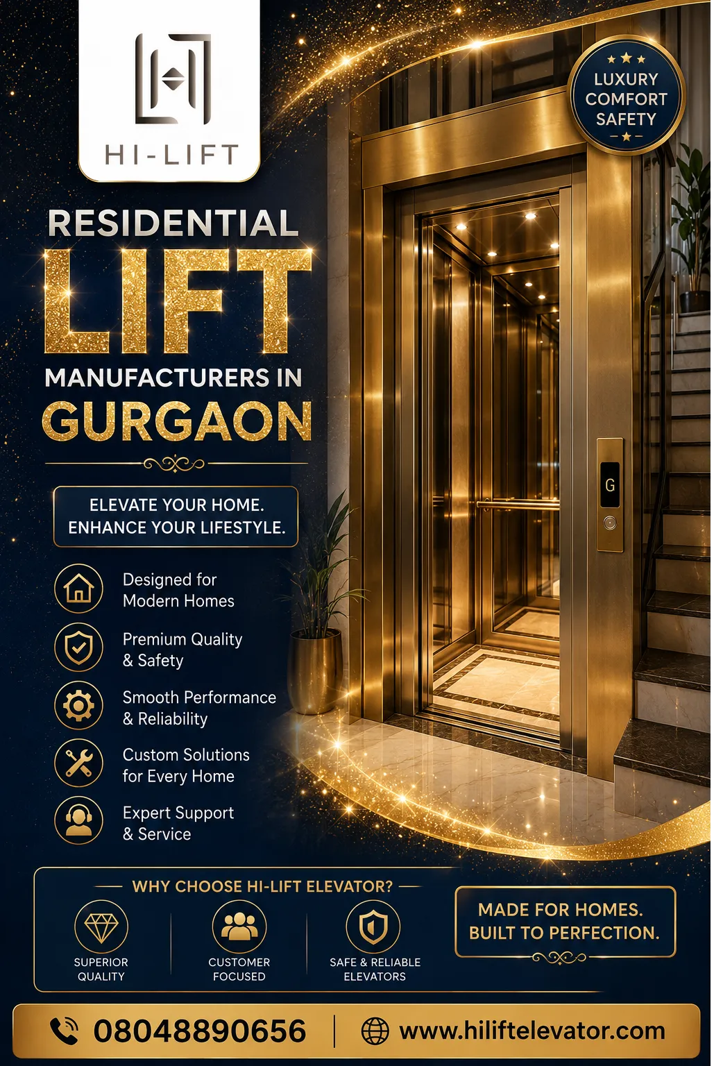 Residential Lift Manufacturers in Gurgaon: What Homeowners Should Know Before Planning