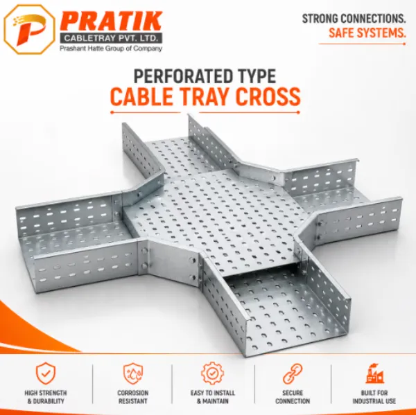 Perforated Cable Tray Manufacturer in Pune Why Perforated Cable Trays Are Preferred for Modern Elect