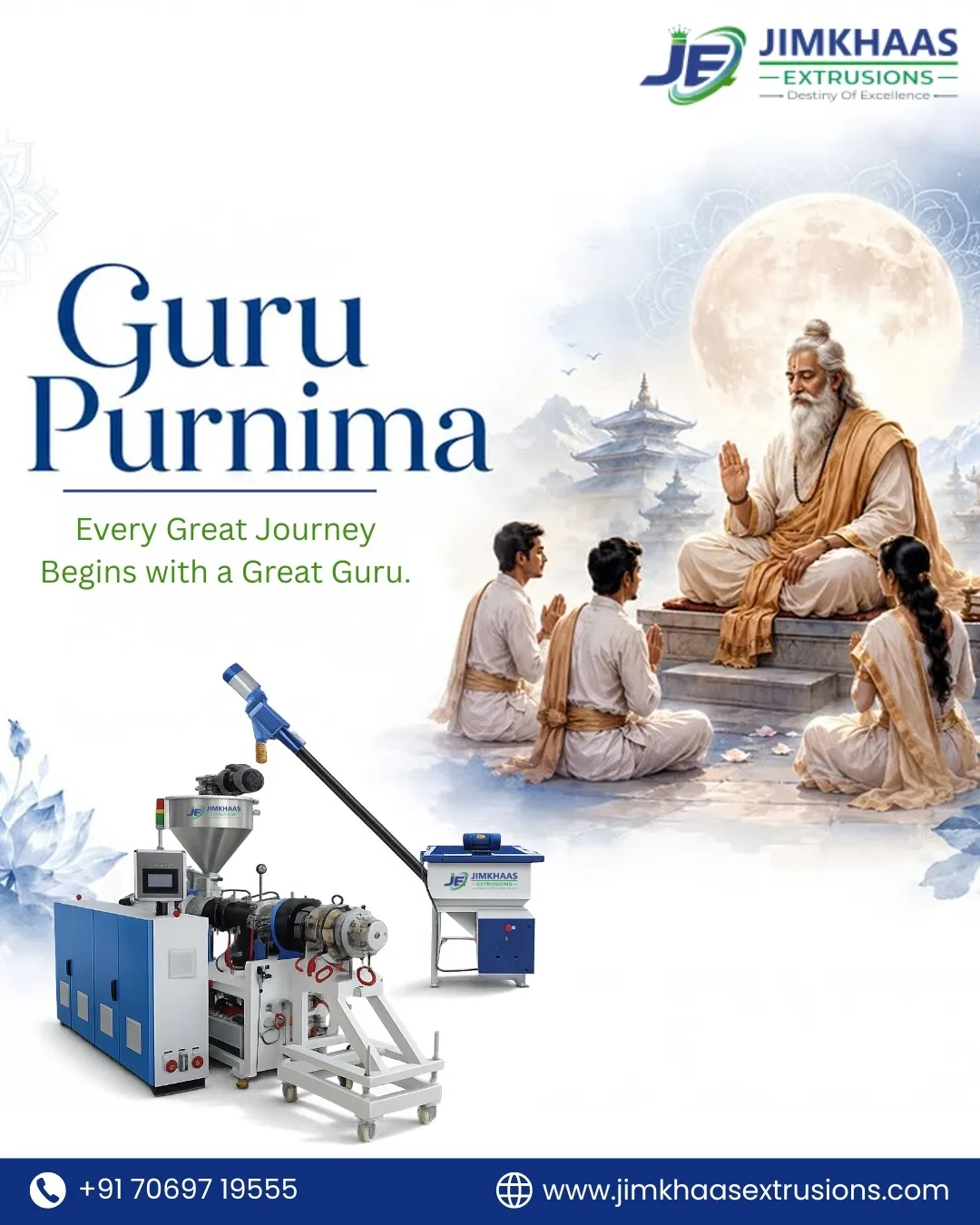 Happy Guru Purnima 2026 Wishes | Jimkhaas Extrusions