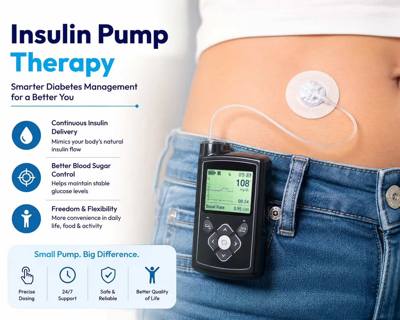 Insulin Pump Therapy in Mumbai: Pump Use Versus Daily Injections
