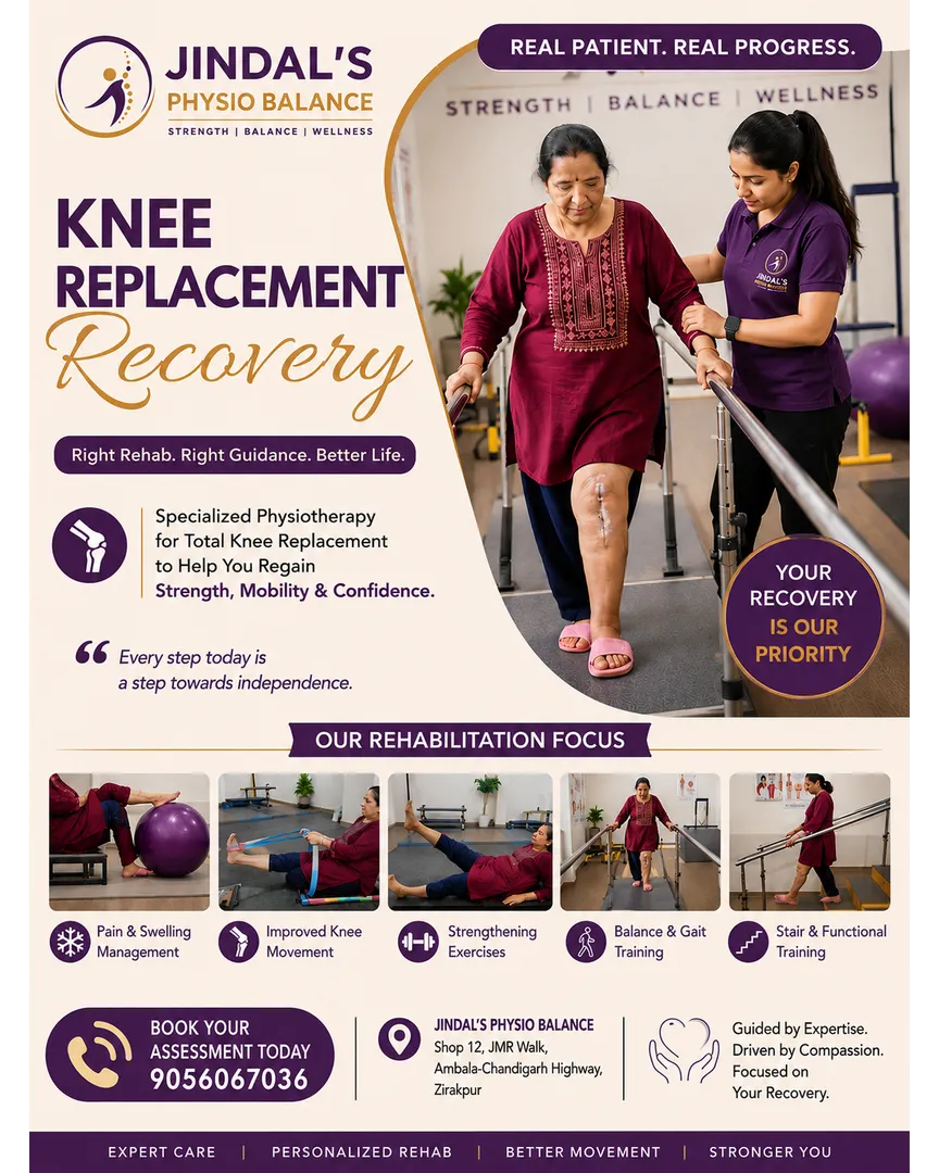 POST SURGERY REHABILITATION - TOTAL KNEE REPLACEMENT SURGERY
