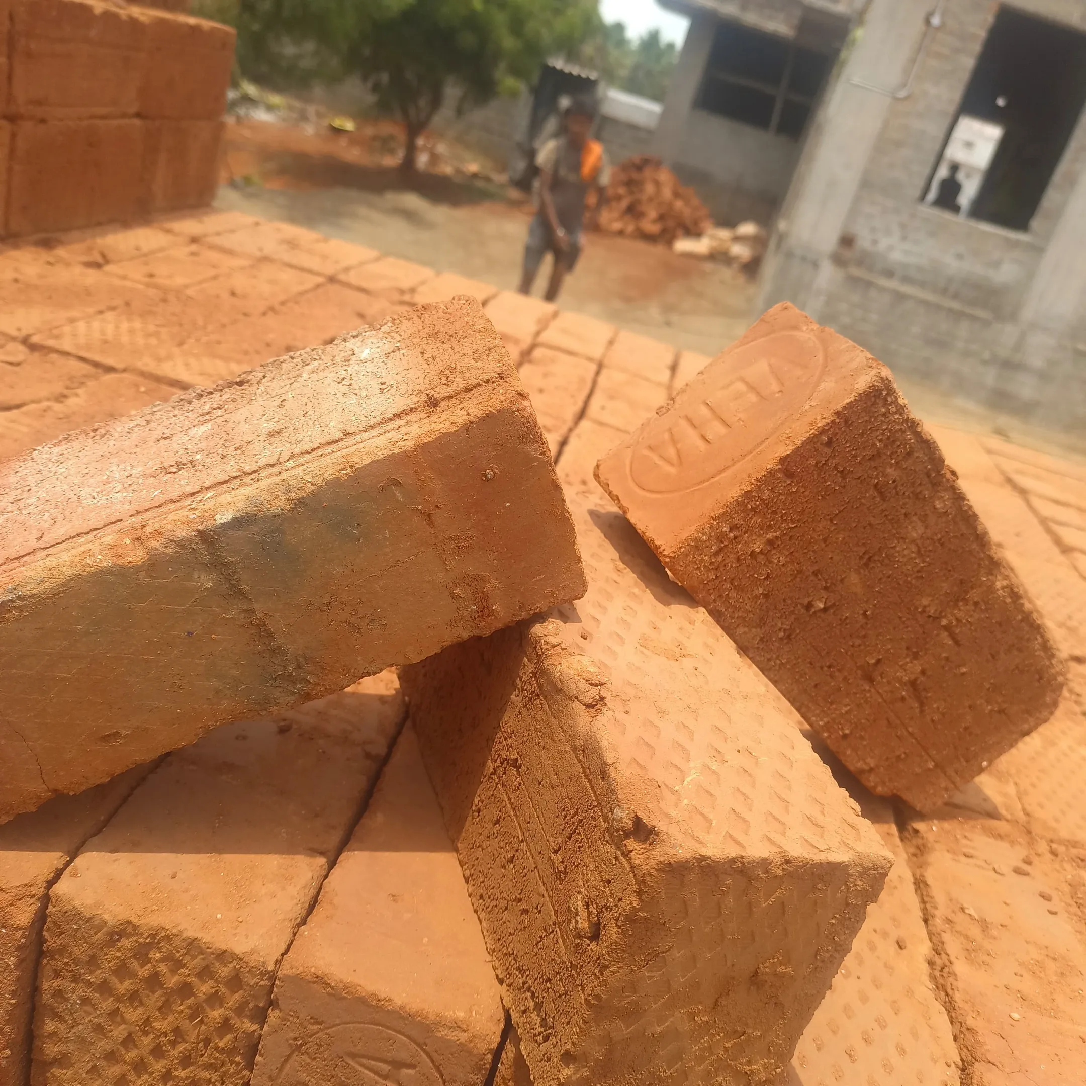 Eco friendly clay bricks for strong construction