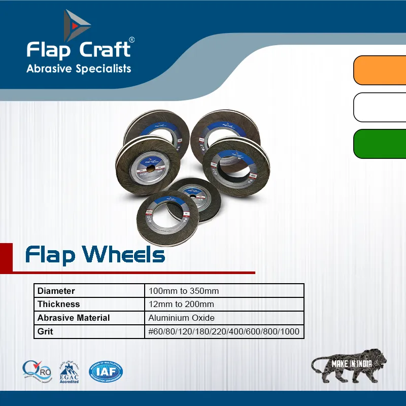 Flap Wheels Manufacturer in Faridabad I Premium Surface Finishing Solutions by Flap Craft