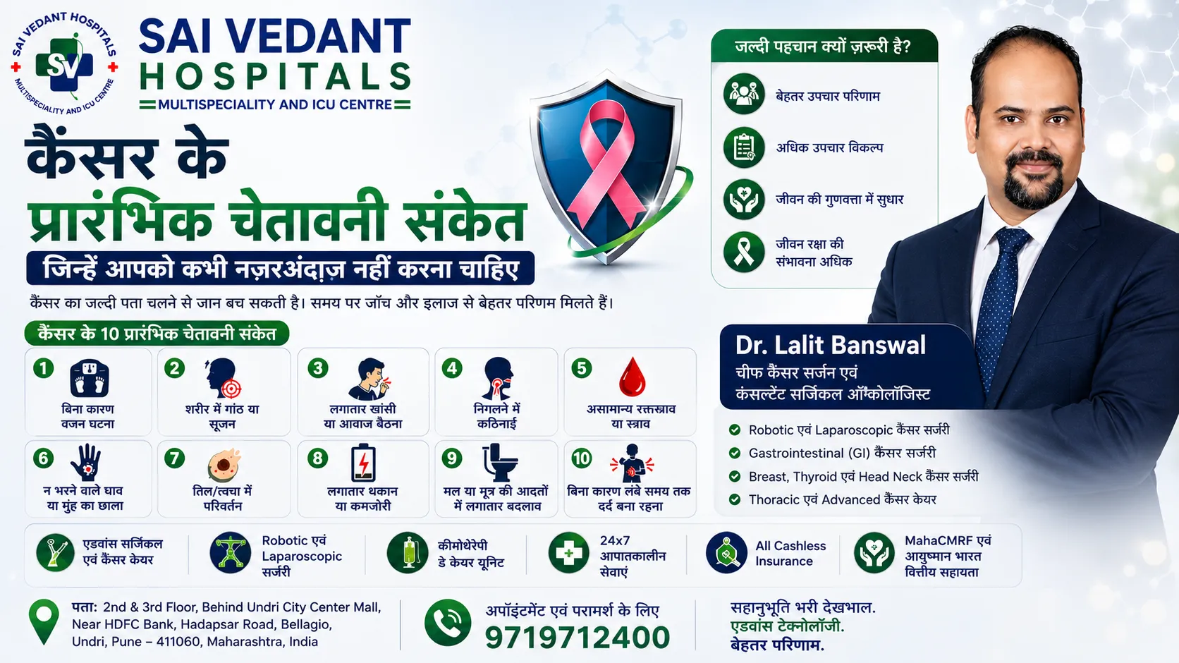 कैंसर के शुरुआती चेतावनी संकेतों को कभी नज़रअंदाज़ न करें!