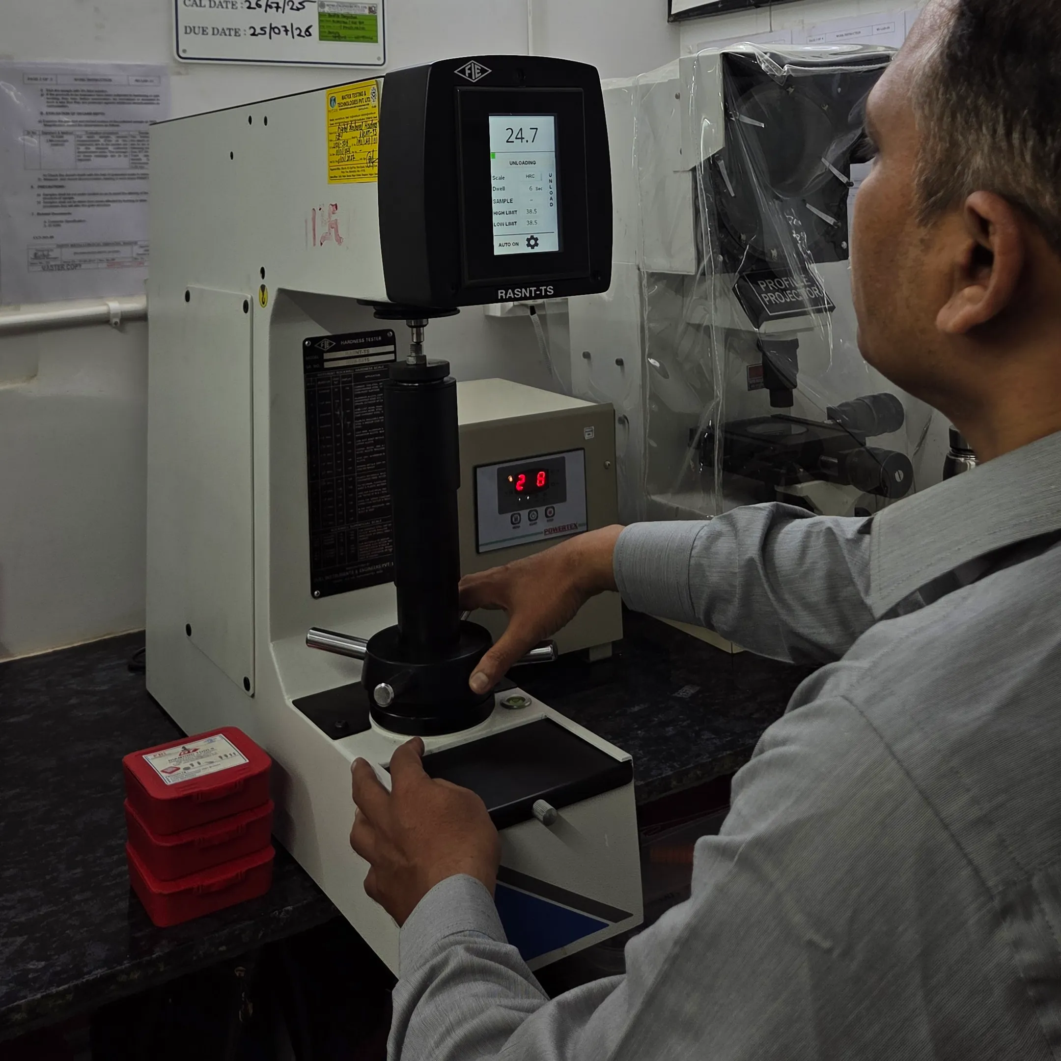 Metal, Plastic, Rubber Testing and Spectro Analysis