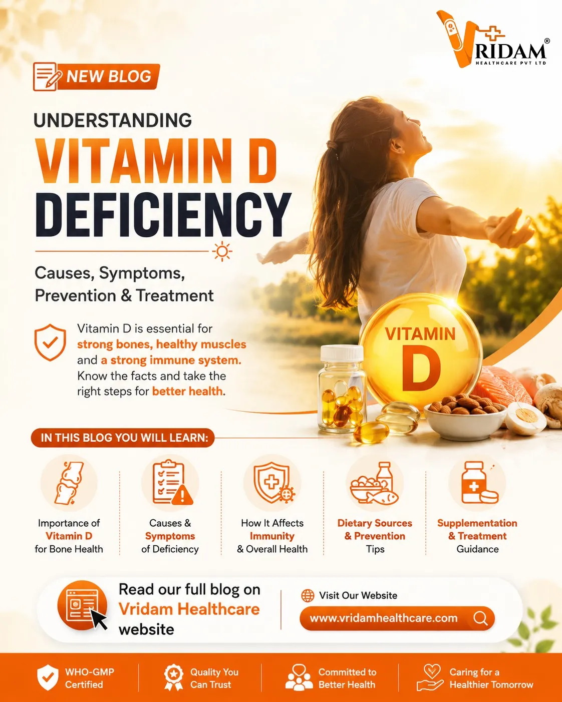 Check out our latest blog on Vitamin D Deficiency...