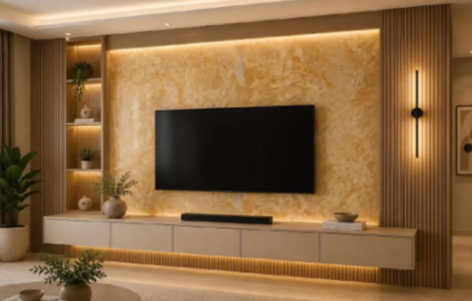 Digital Marble Sheet in PCMC Modern Wall Décor That Combines Beauty and Practicality