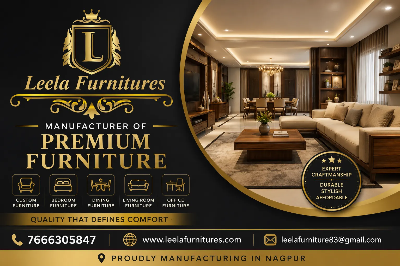 Furniture Manufacturer in Nagpur – Leela Furnitures