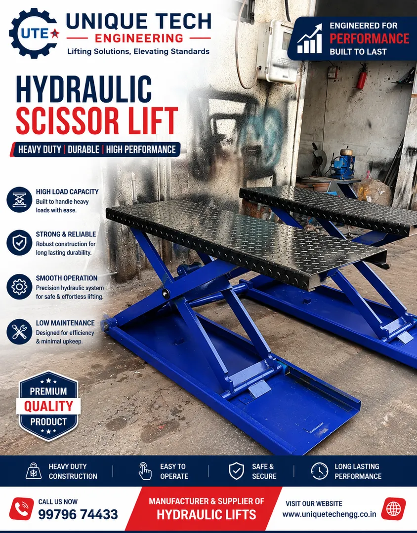 Car balancing lift manufacturer in Ahmedabad