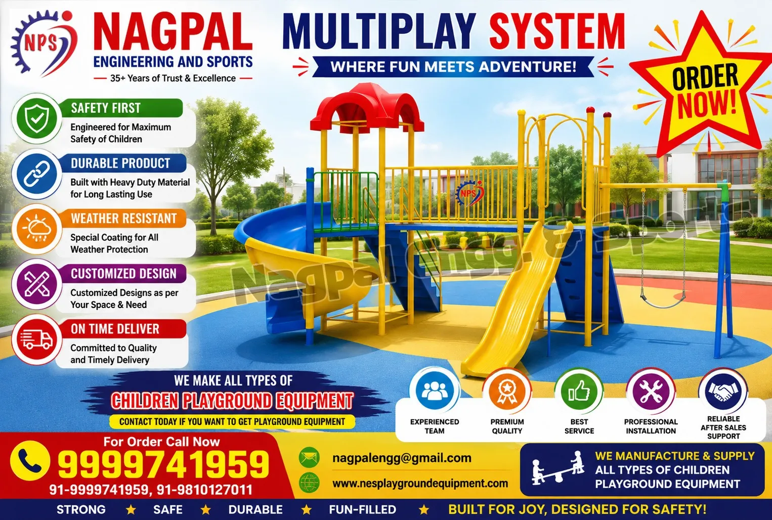 Build Better Parks in Panipat with Premium Playground Equipment, Outdoor Gym, EPDM Flooring & Sports