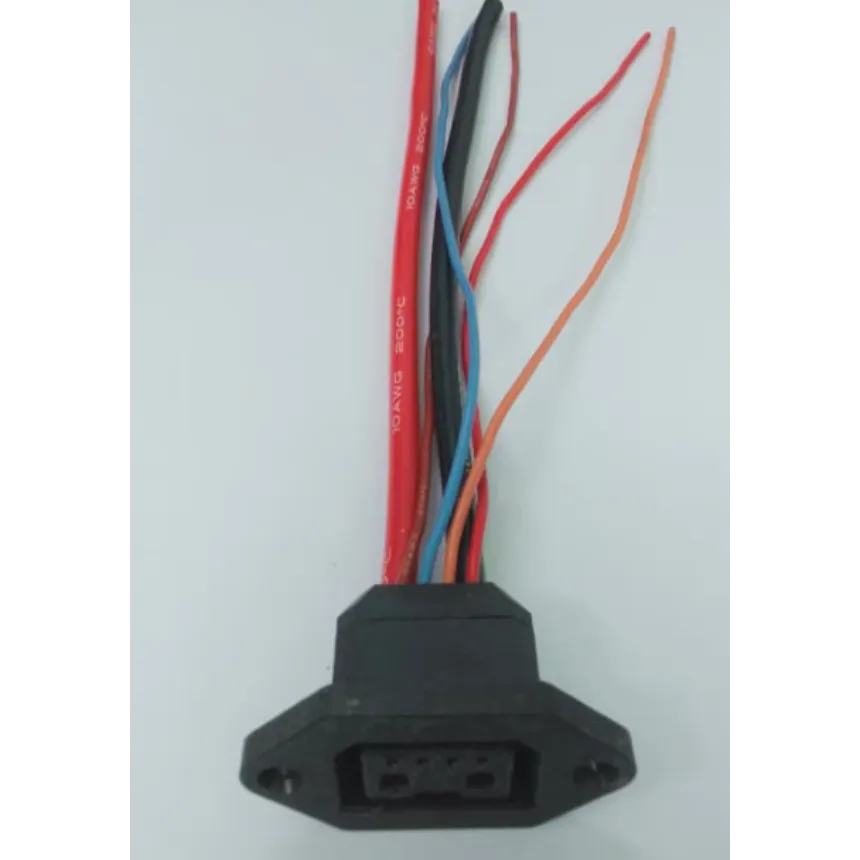 CONNECTOR 2+4 With 6 Wire Molded
