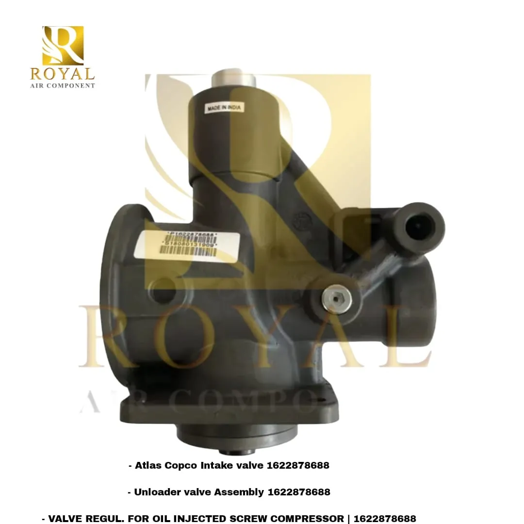 - Atlas Copco Intake valve 1622878688 - Unloader valve Assembly 1622878688