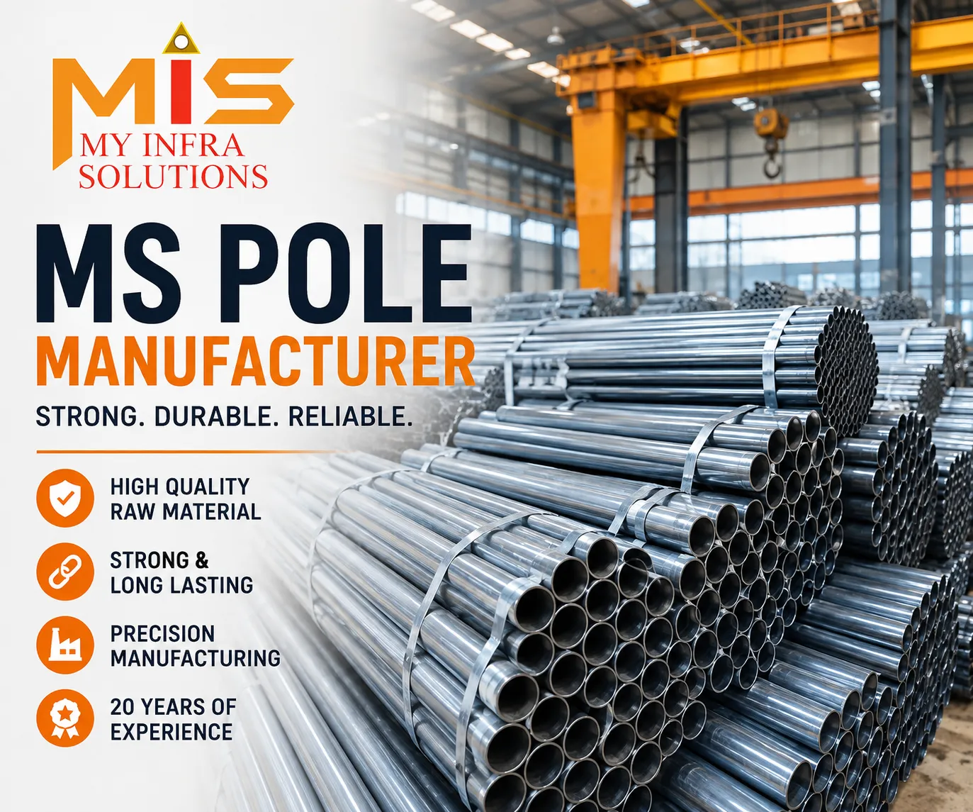 Leading MS Pole Manufacturer