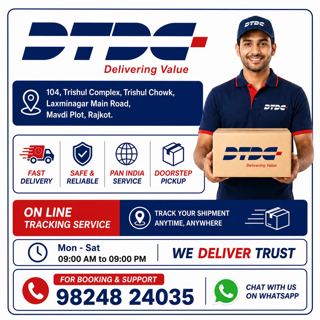 International Courier Service in Rajkot – Fast, Secure & Affordable Worldwide Shipping